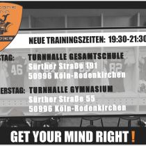 Ladies: Neue Trainingszeiten Ladies: Neue Trainingszeiten